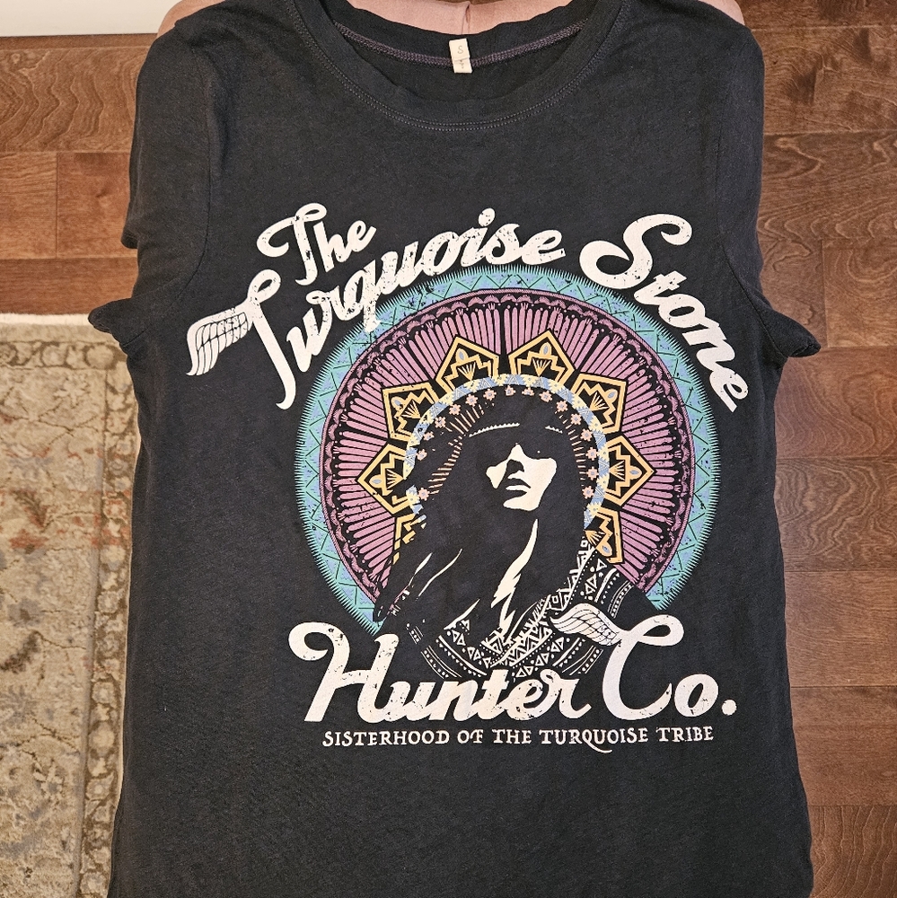 Turquoise hunter tee - Picture 3 of 7